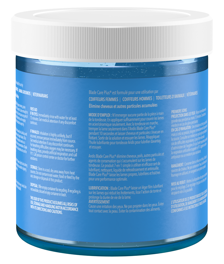 Andis Blade Care Plus For Clipper Blades 7-in1 Dip Jar