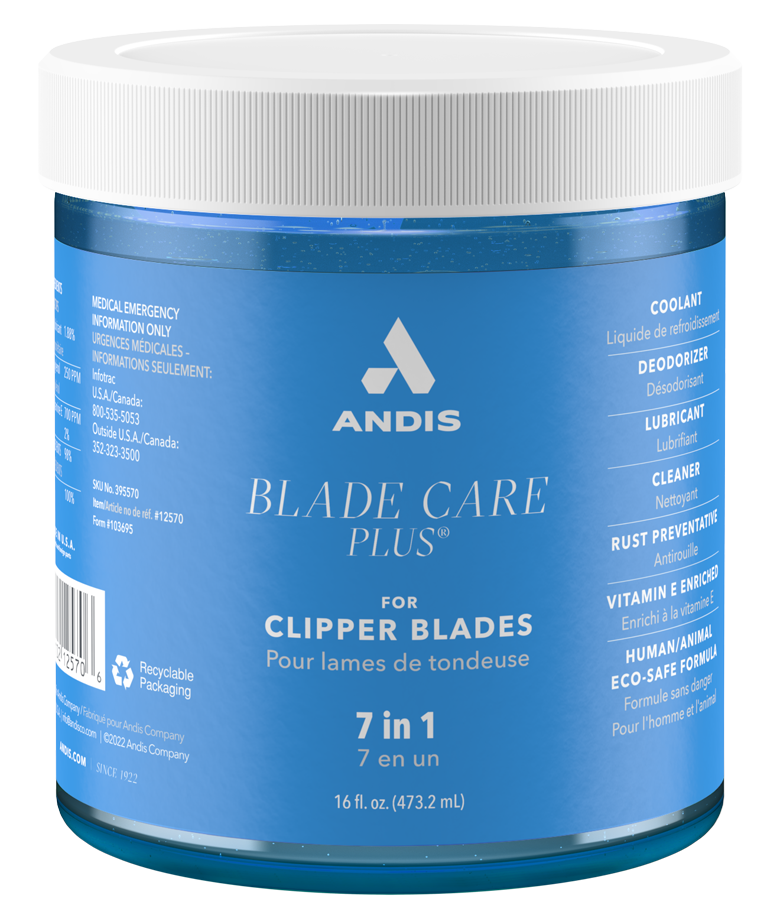 Andis Blade Care Plus For Clipper Blades 7-in1 Dip Jar