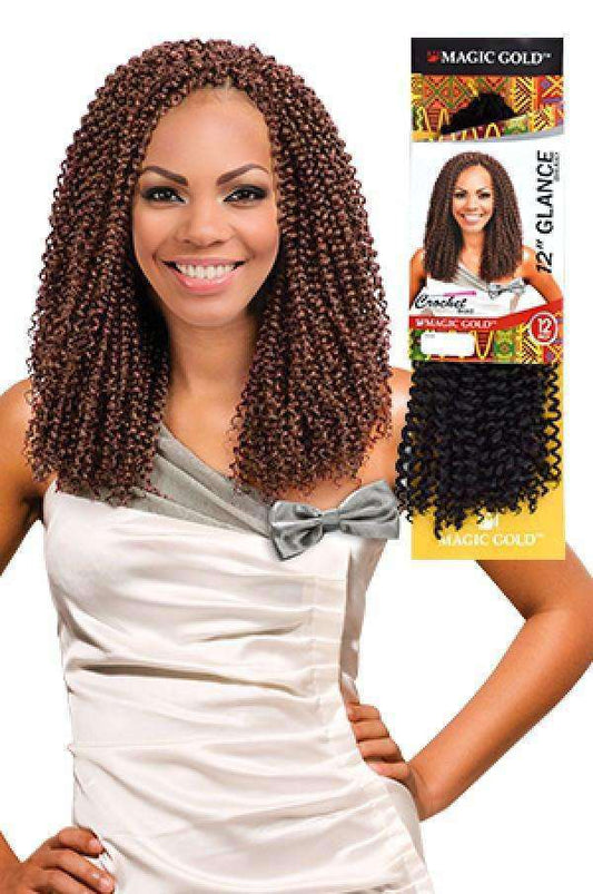Magic Gold Glance 12" - Beautiful Black Hair
