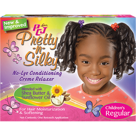 PCJ Pretty-N-Silky Relaxer Kit 1 Application - Regular - Beautiful Black Hair