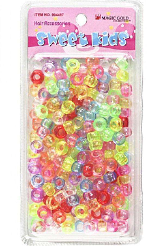 Sweet Kids Hair Beads - Crystal Mix #1620 - Beautiful Black Hair