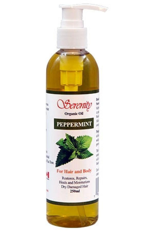 SERENITY PEPPERMINT OIL - Beautiful Black Hair