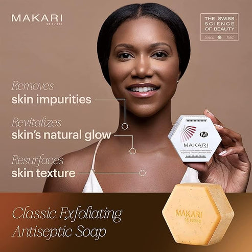 Makari De Suisse Brightening Exfoliating Antiseptic Soap