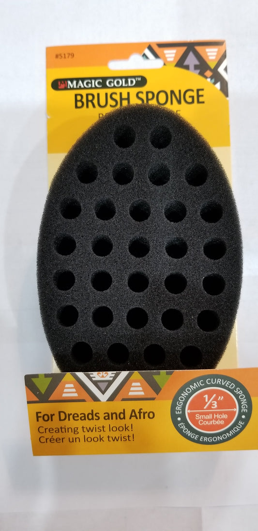 Magic Gold Sponge Brush #5179 - Beautiful Black Hair