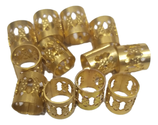 Hair & Nail Braid Accessories - Gold - Beautiful Black Hair
