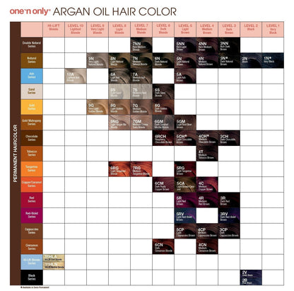 One 'n Only Argan Oil Demi-Permanent Hair Color - 3N Dark Natural Brown