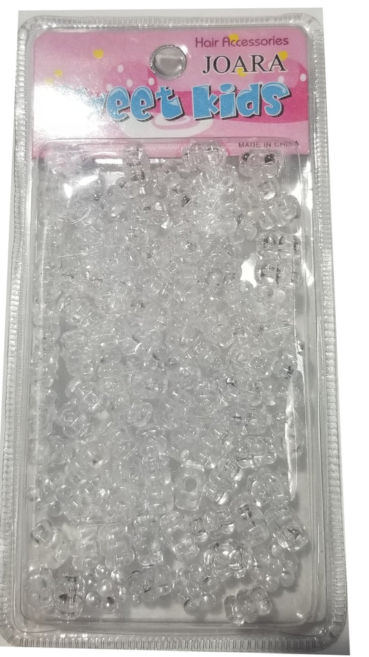 Sweet Kids Hair Beads - Bow Tie Clear #1649