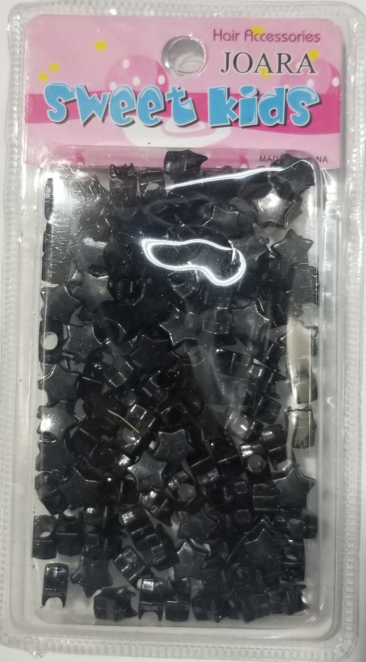 Sweet Kids Hair Beads - Star Black #1652