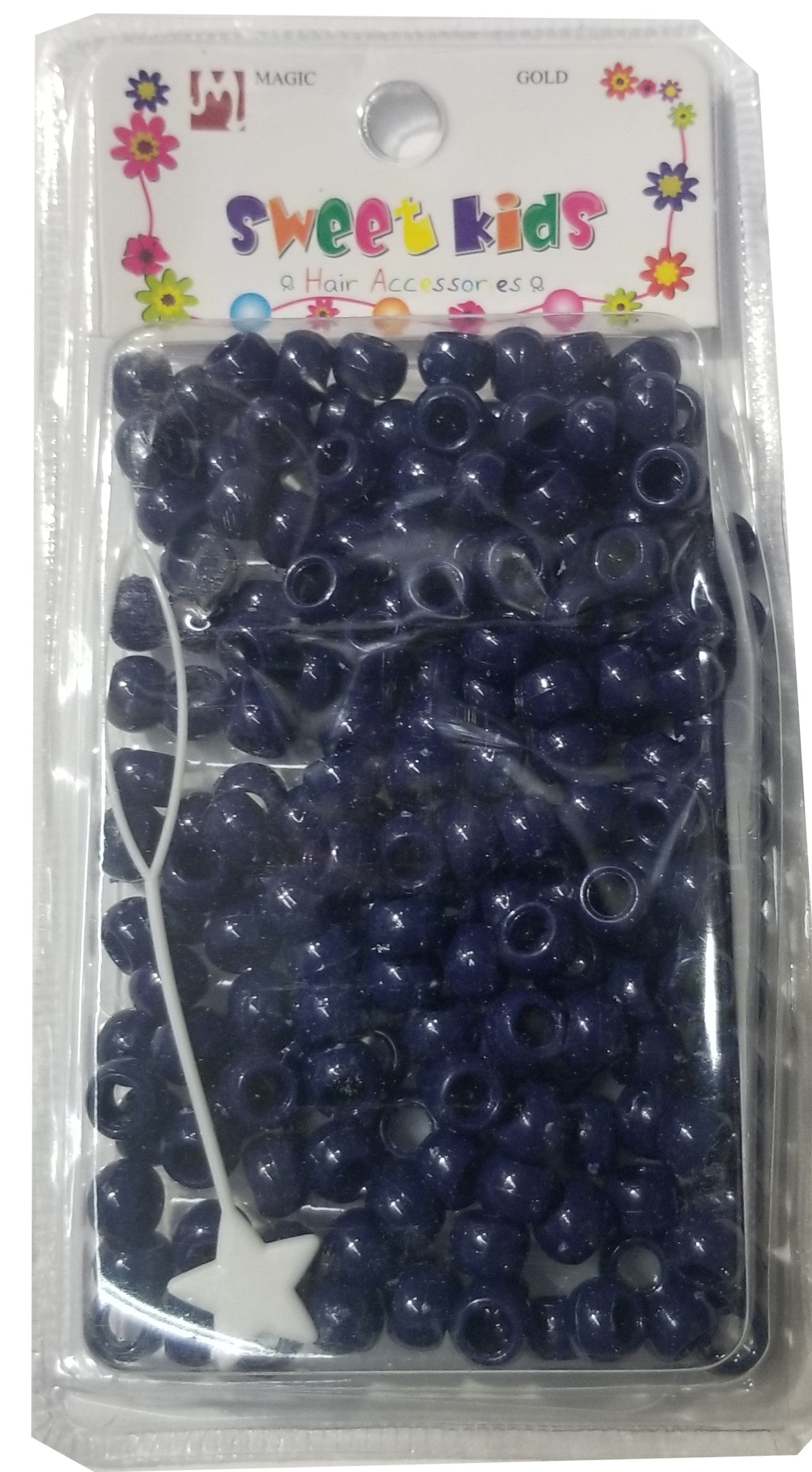 Sweet Kids Hair Beads - Navy #1621