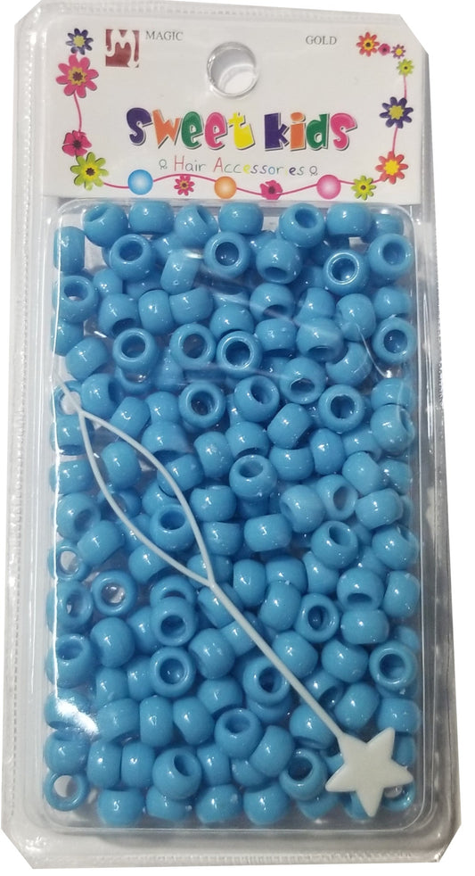 Sweet Kids Hair Beads - Sky Blue #1984
