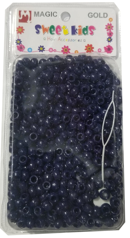 Sweet Kids Hair Beads - Navy #5027