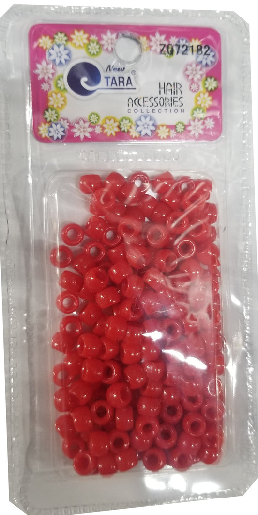 Tara Hair Beads - Red #ZQ72182