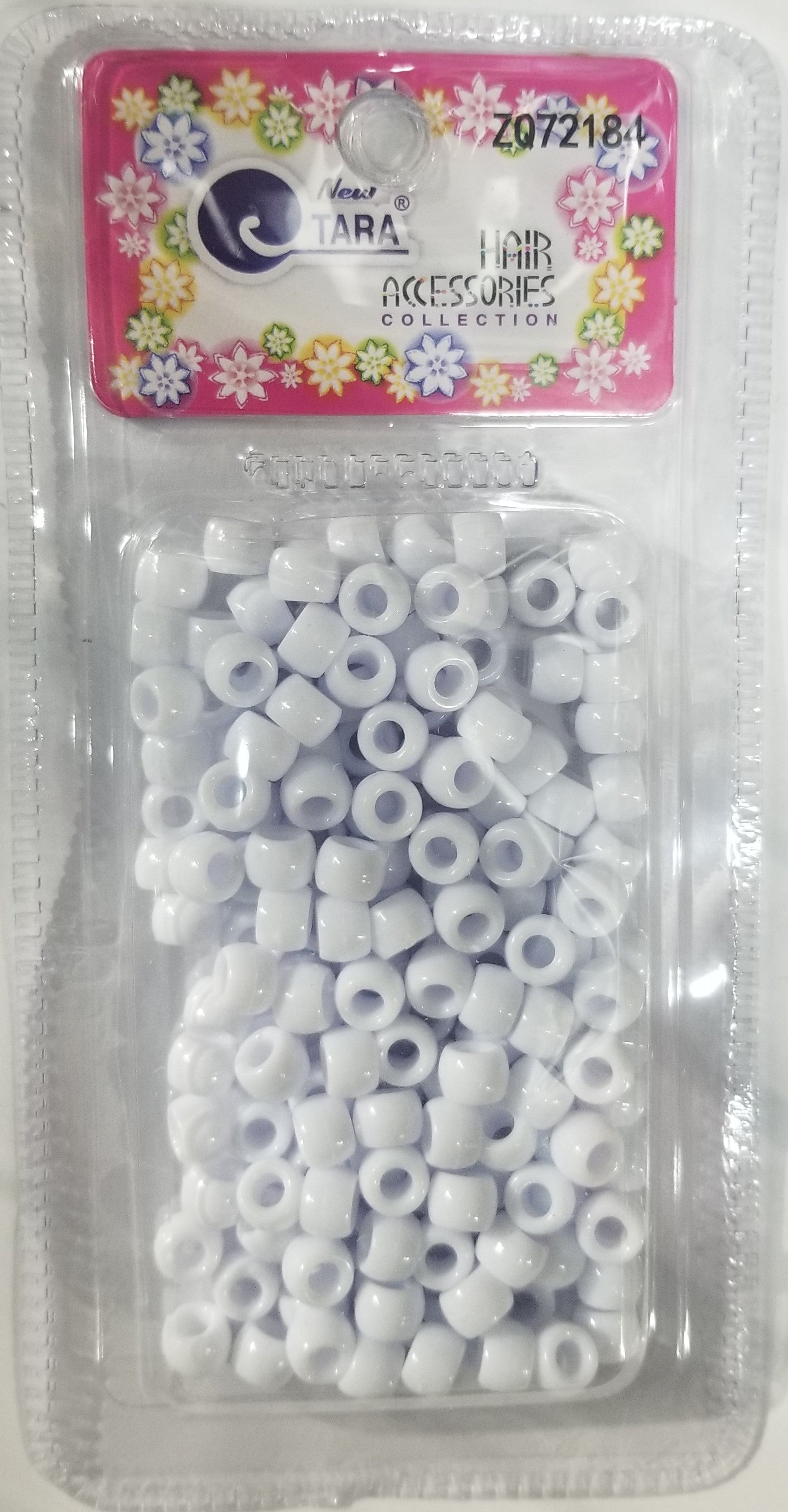 Tara Hair Beads - White #ZQ72184