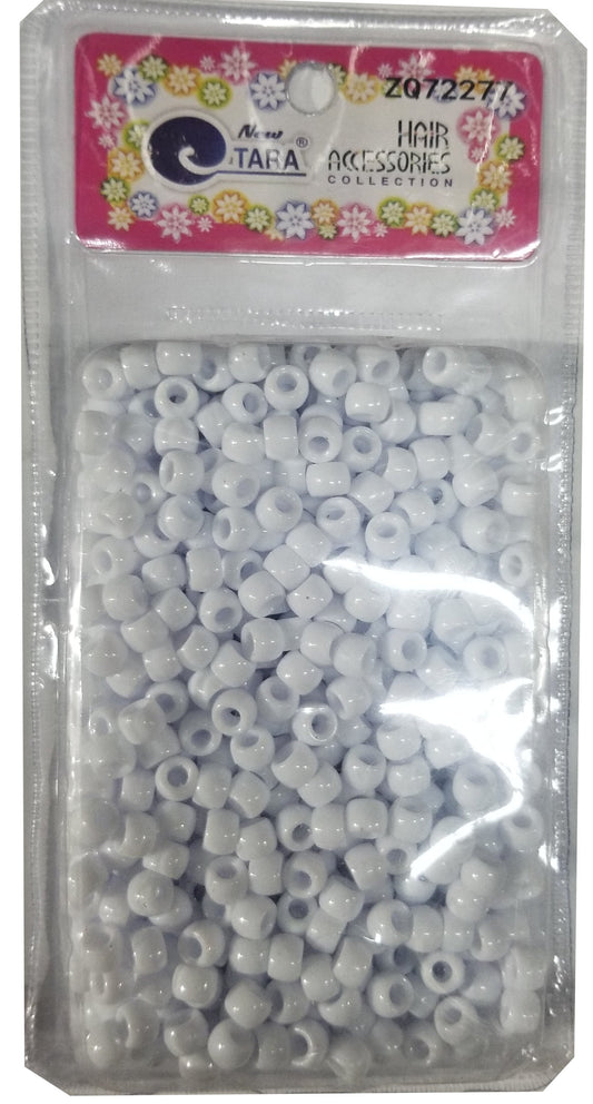 Tara Small Hair Beads - White Jumbo Pack #ZQ72277