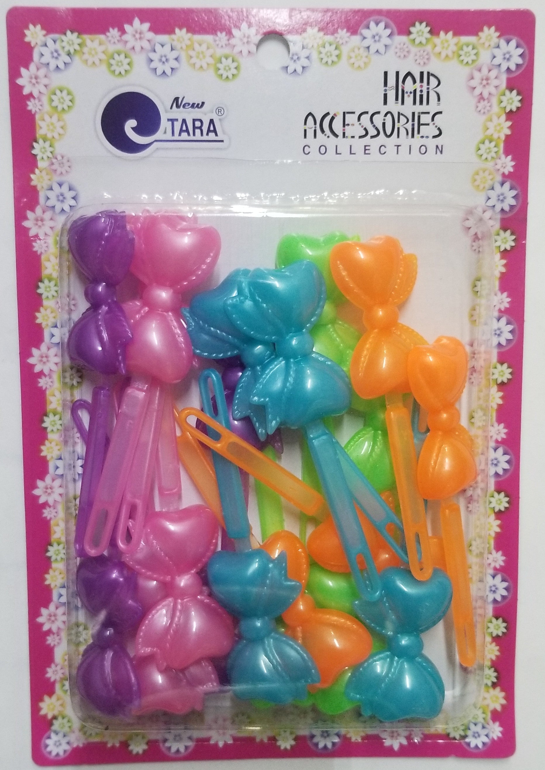 Tara Hair Barrettes - Ribbons Assorted #ZQ8546