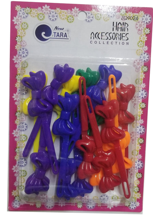 Tara Hair Barrettes - Ribbon Assorted #ZQ9024