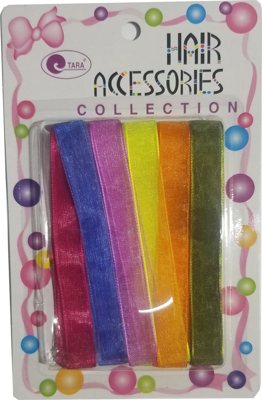 Tara Hair Ribbons - Assorted #08656