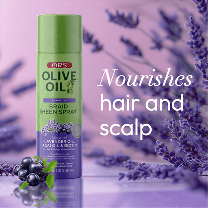 ORS Olive Oil BraidZone Braid Sheen Spray w/ Lavender Oil