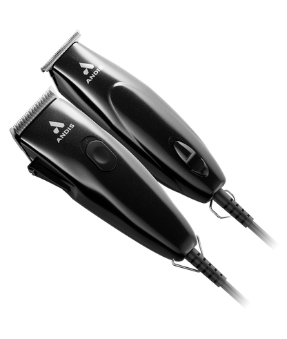 Andis Pivot Motor Clipper & Trimmer Combo - Black