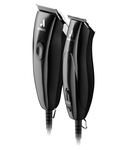 Andis Pivot Motor Clipper & Trimmer Combo - Black