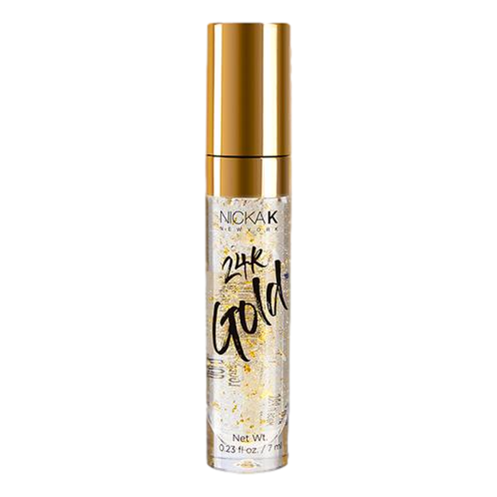 Nika K 24K Gold Lip Glow - Gold - Deluxe Beauty Supply