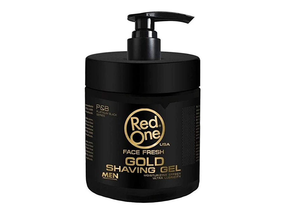 Red One Men Fresh Face Shaving Gel - Gold
