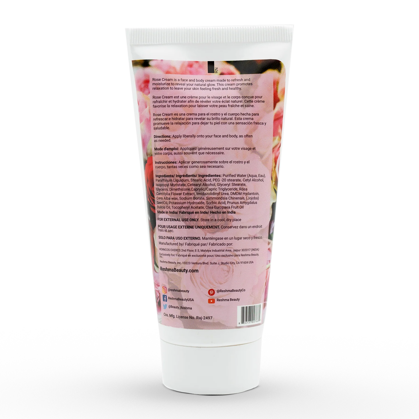 Reshma Rose Cream