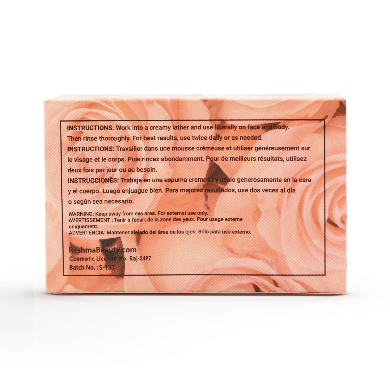 Reshma Rose Soap