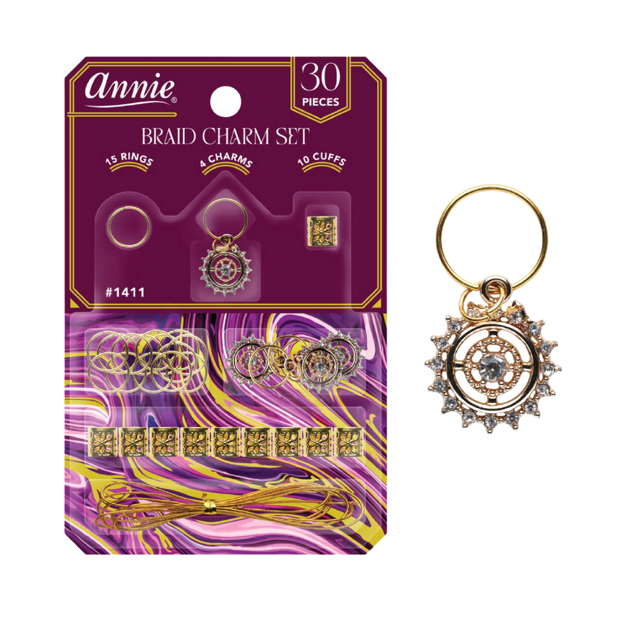 Annie Braid Charm Set - Diamond Circle #1411