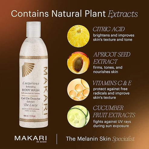 Makari De Suisse Luxurious Exfoliating Body Wash