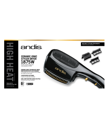 ANDIS Ceramic Ionic Styler Dryer 1875W