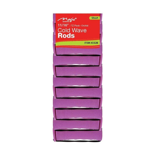 Magic Gold Cold Wave Rods 11/16" Orchid Short #3328