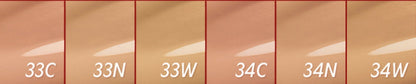 TitTir Mask Fit Red Cushion 6 Shade Trial Kit - Medium Deep (33C-34W)