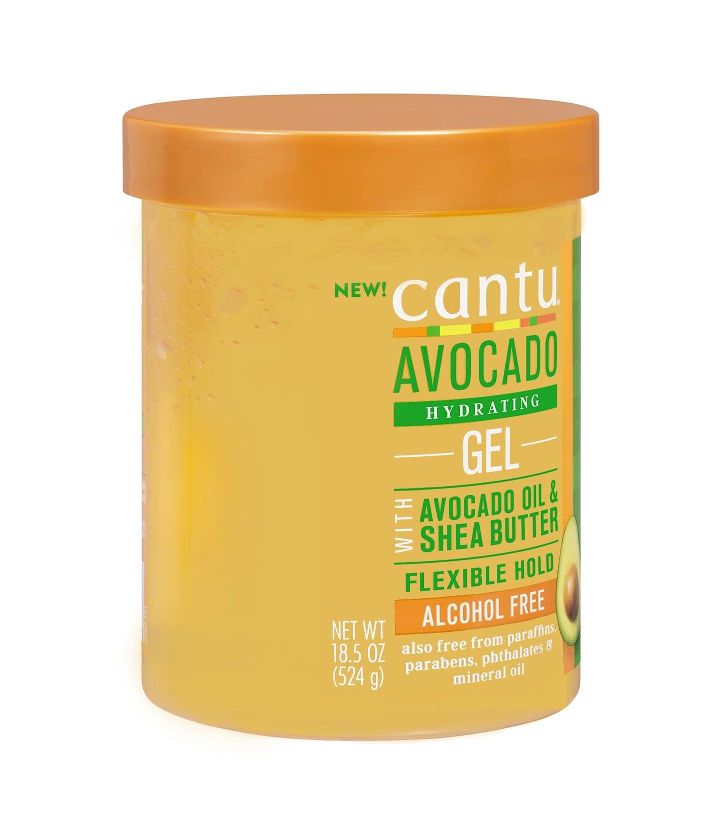 CANTU Avocado Hydrating Gel Alcohol Free (18.5oz)
