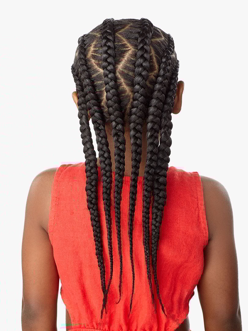 Sensationnel 3X Kids X-Pression Pre-Stretched Ultra Braid 28"