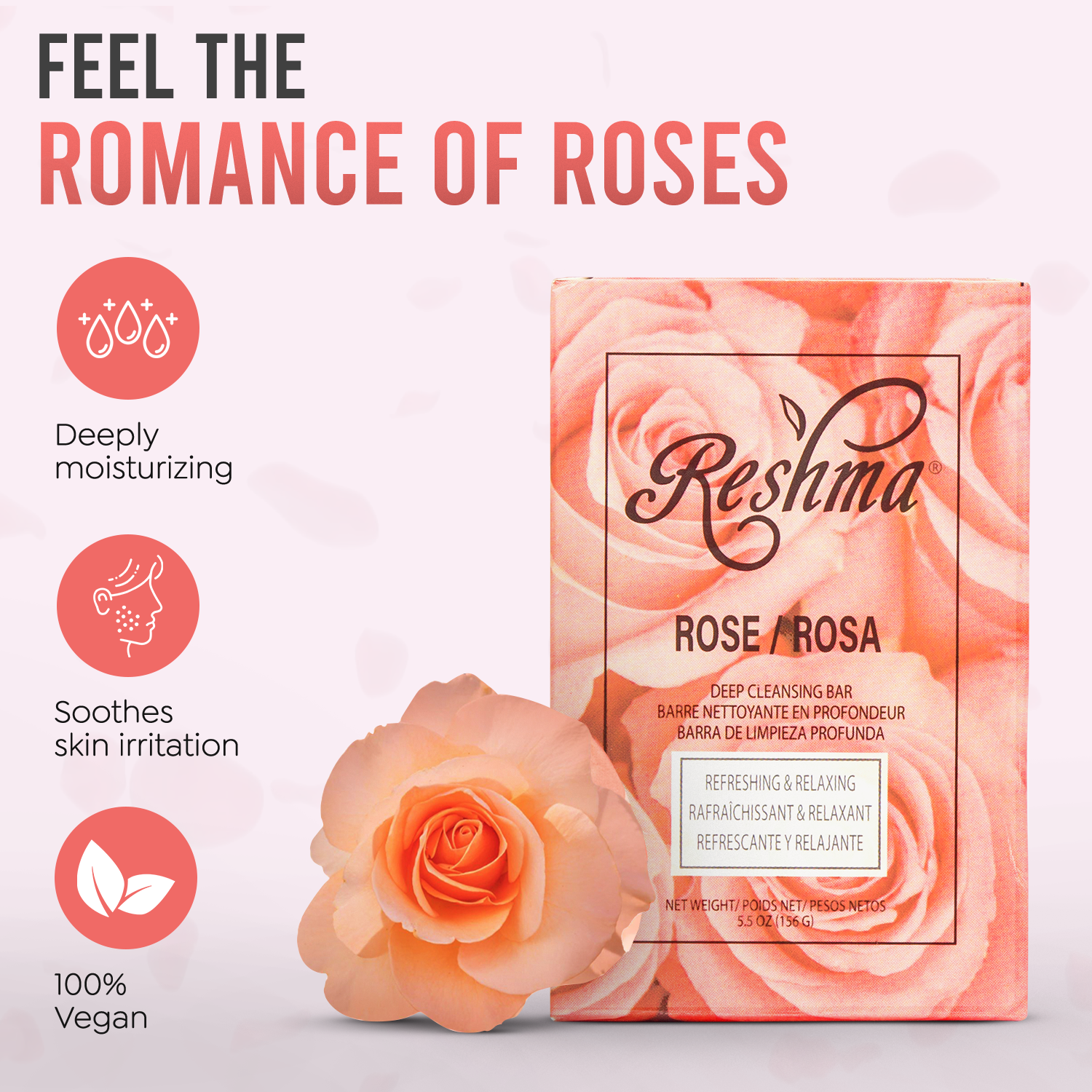 Reshma Rose Soap