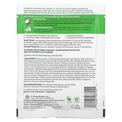 Palmer's Coconut Oil Formula Moisture Boost Protein Packette