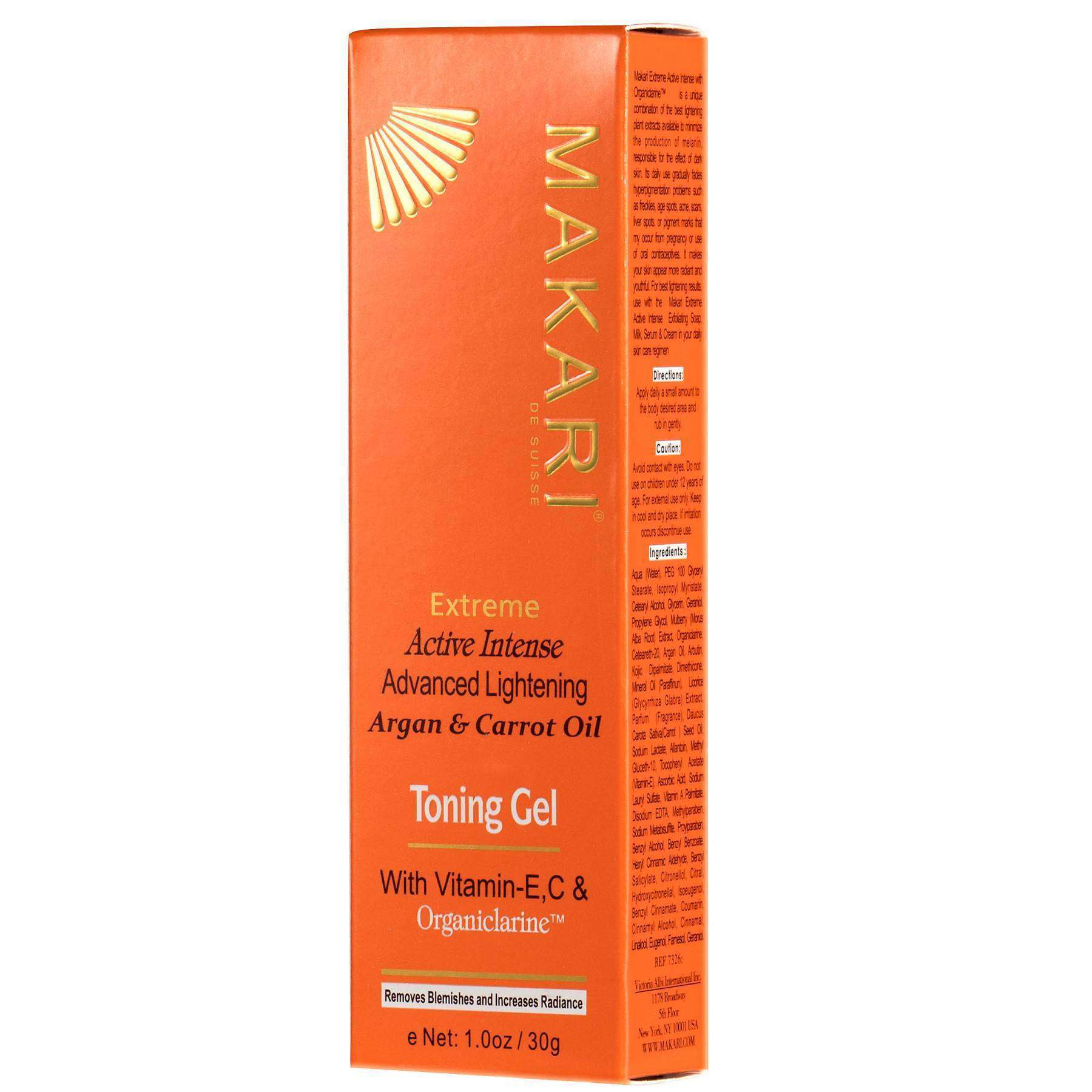 Makari Extreme Argan & Carrot Toning Gel - Beautiful Black Hair