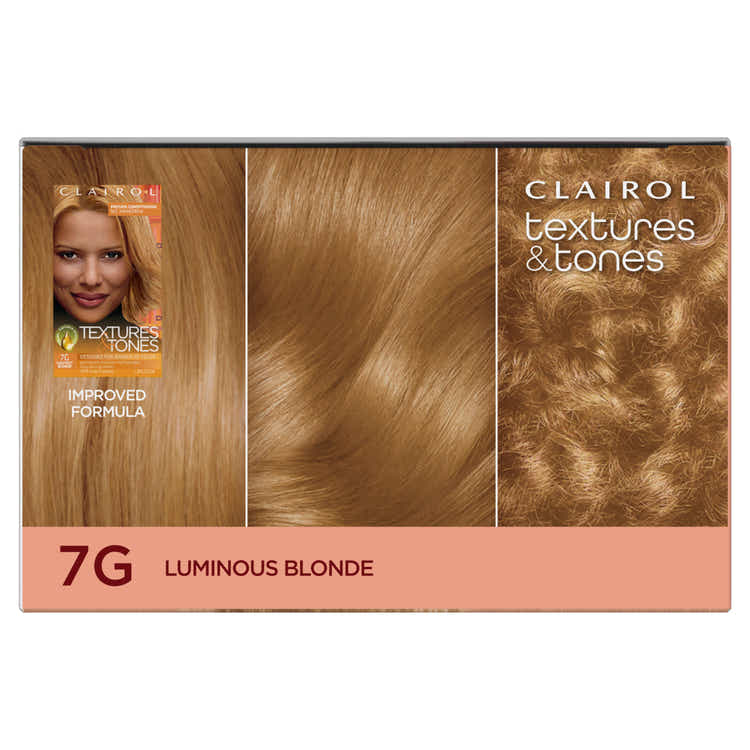 Clairol Textures & Tones Hair Color - 7G Luminous Blonde