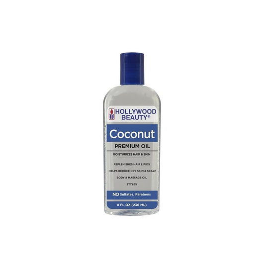 Hollywood Beauty Coconut Oil 8oz