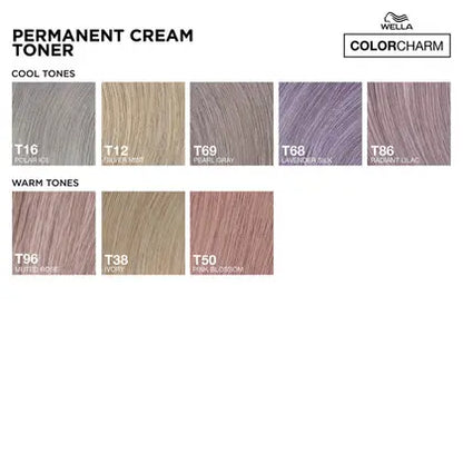 Wella Color Charm Permanent Cream Toner - T69 Pearl Gray