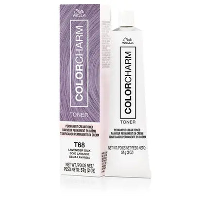Wella Color Charm Permanent Cream Toner - T68 Lavender Silk