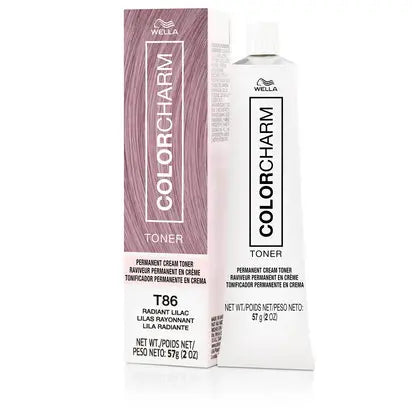 Wella Color Charm Permanent Cream Toner - T86 Radiant Lilac