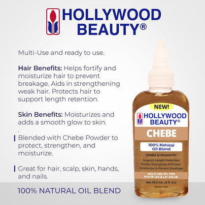 Hollywood Beauty Chebe Hair Oil 2oz