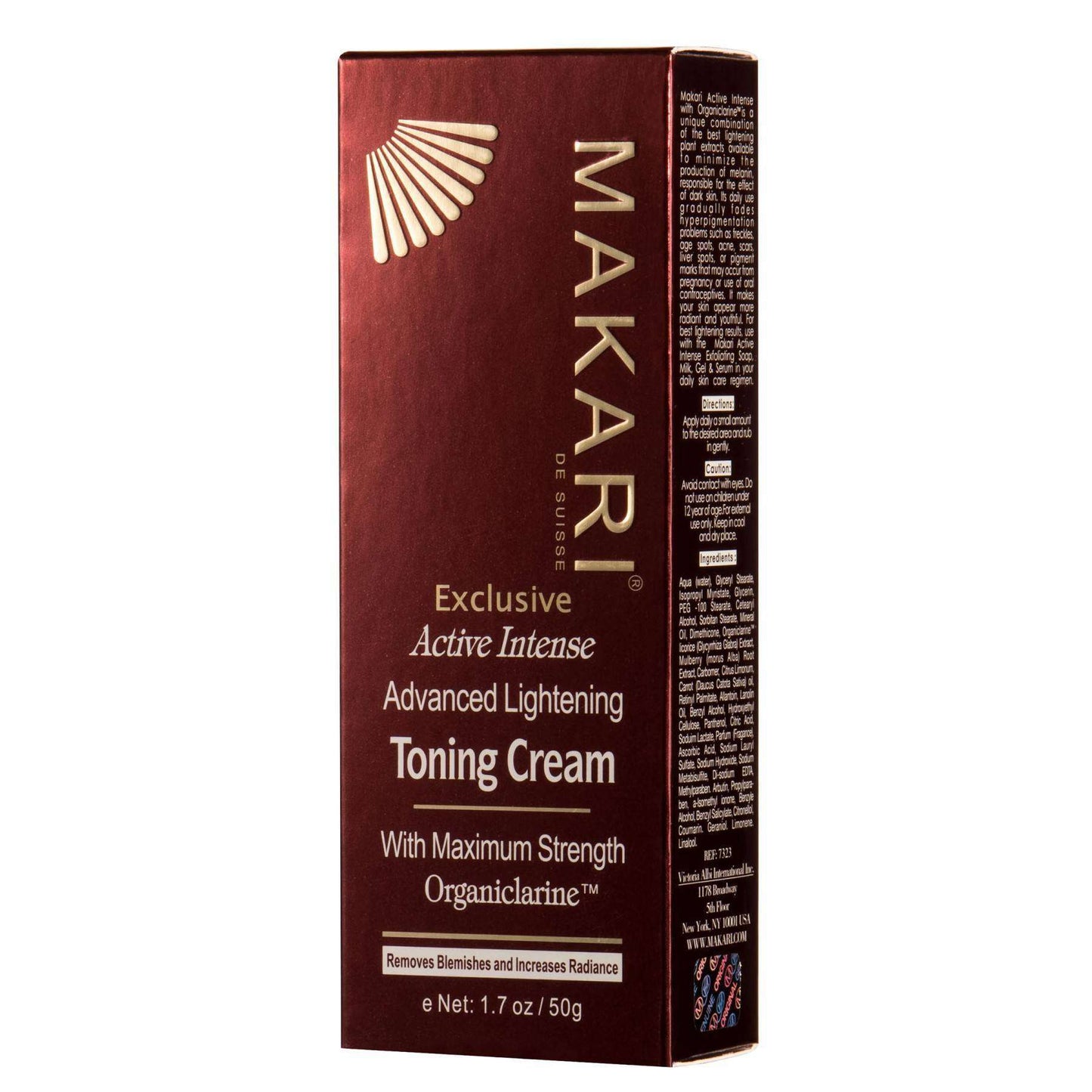 Makari Exclusive Toning Cream - Beautiful Black Hair