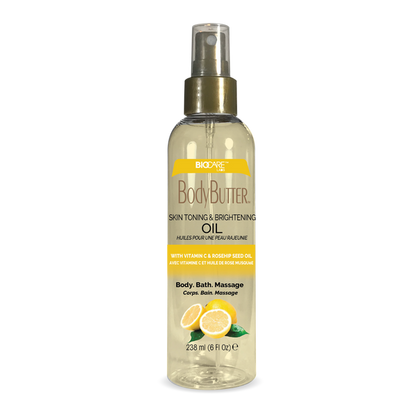 BioCare BodyButter Skin Toning & Brightening Body Oil w/ Vitamin C & Rosehip Seed Oil