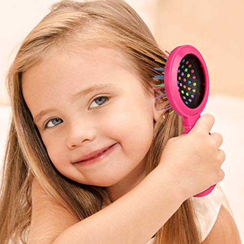 Pocket Hair Brush w/ Mirror