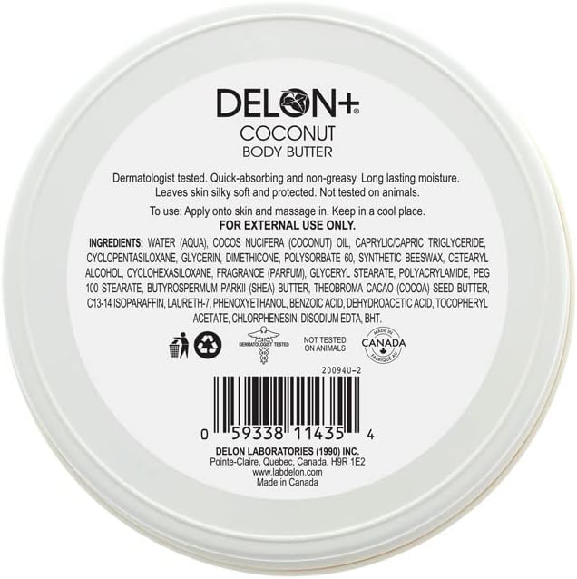 Delon Body Butter - Coconut - Dollar Deals