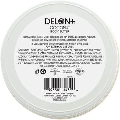 Delon Body Butter - Coconut - Dollar Deals