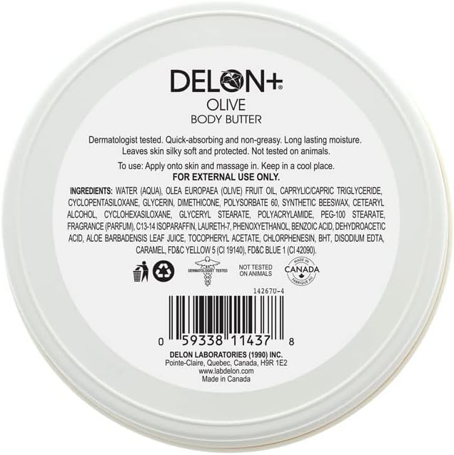 Delon Body Butter - Olive Oil